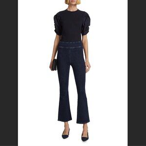 Frame The Jetset Pull-On Flared Jeans